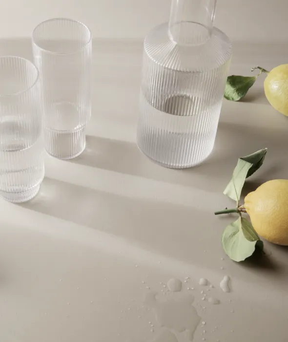 Ripple Long Drink Glasses set/4