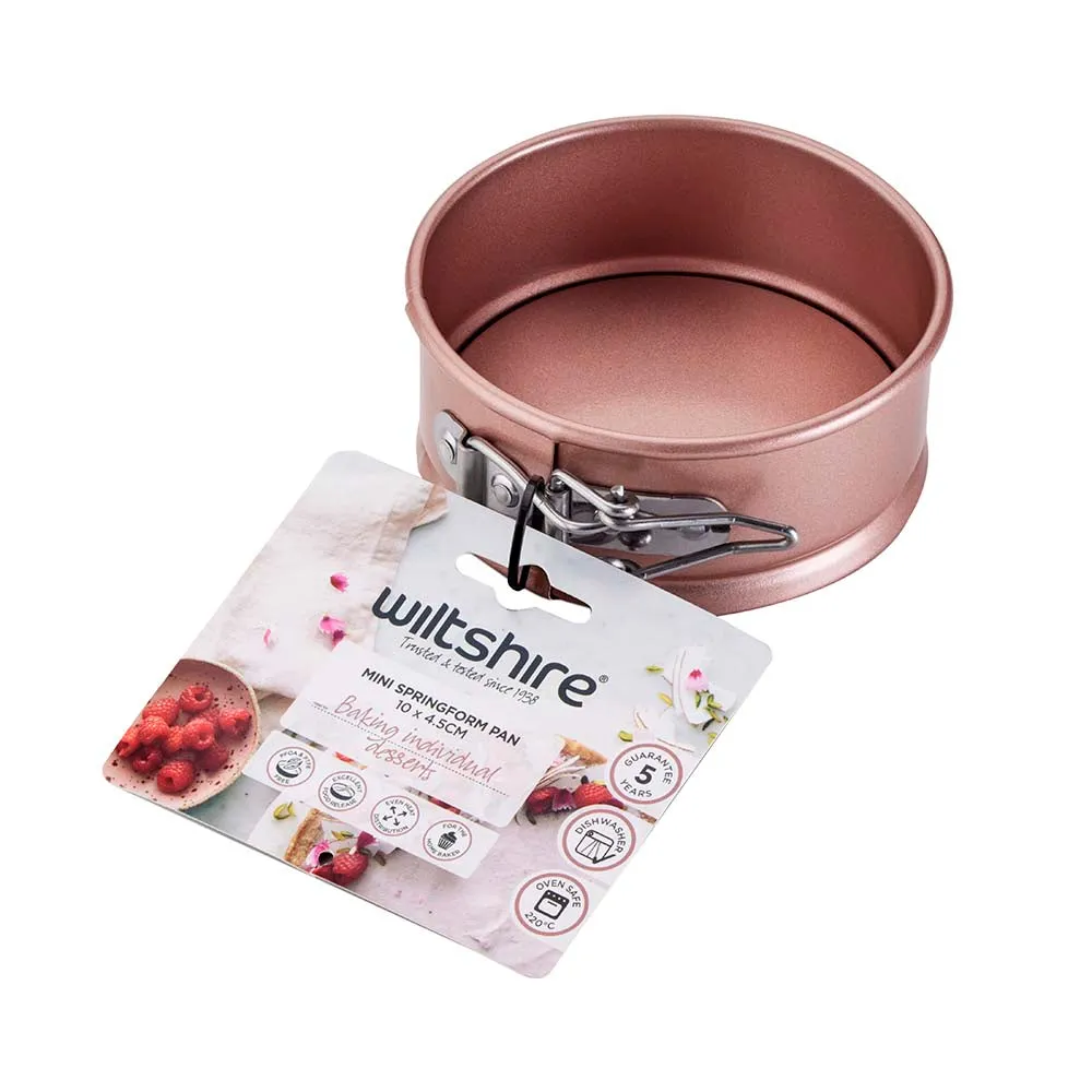 Rose Gold Mini Springform Pan 10cm