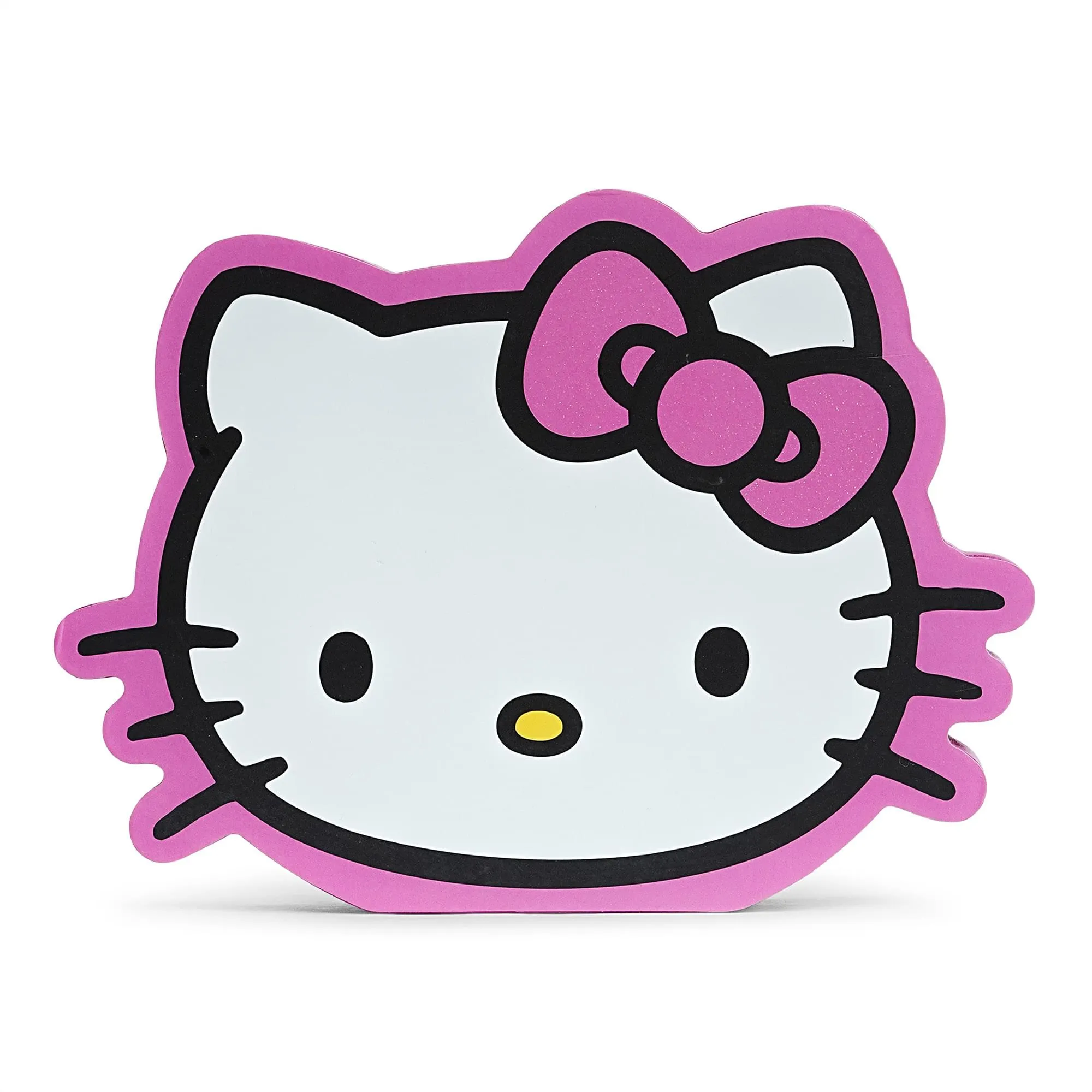 Sanrio Hello Kitty Glitter Bow Die-Cut Wooden Wall Art Sign