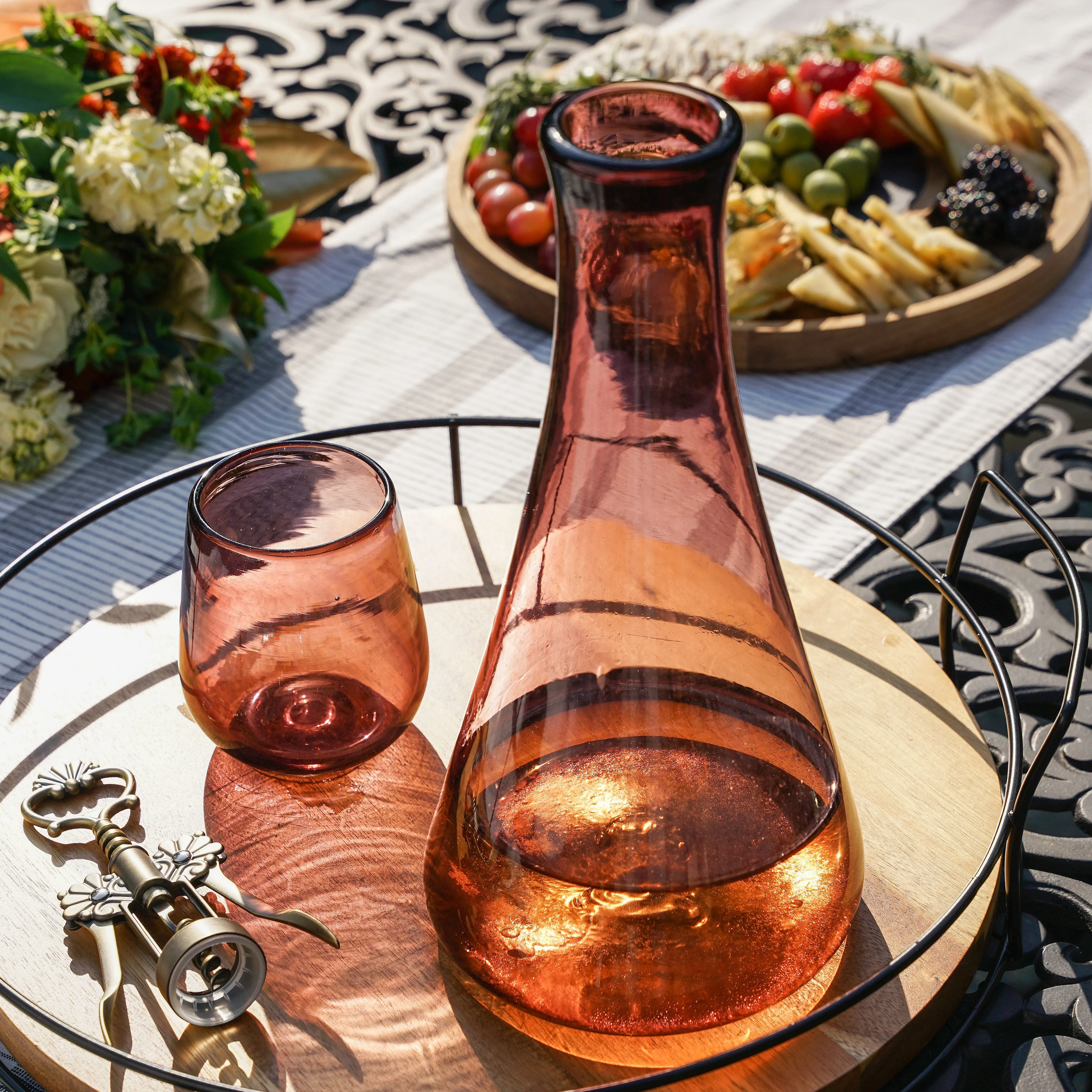 Segunda Vida Rosado Wine Decanter