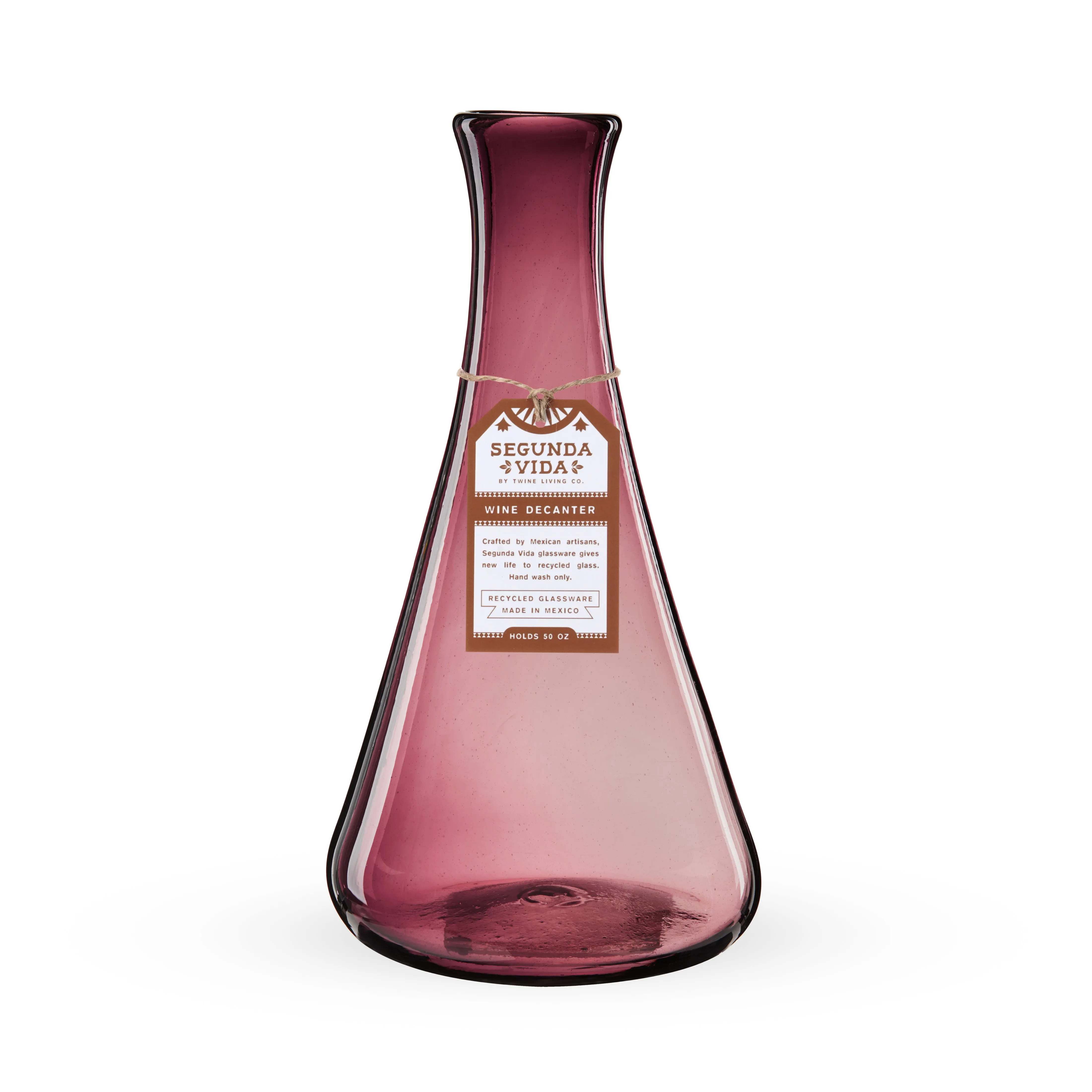 Segunda Vida Rosado Wine Decanter