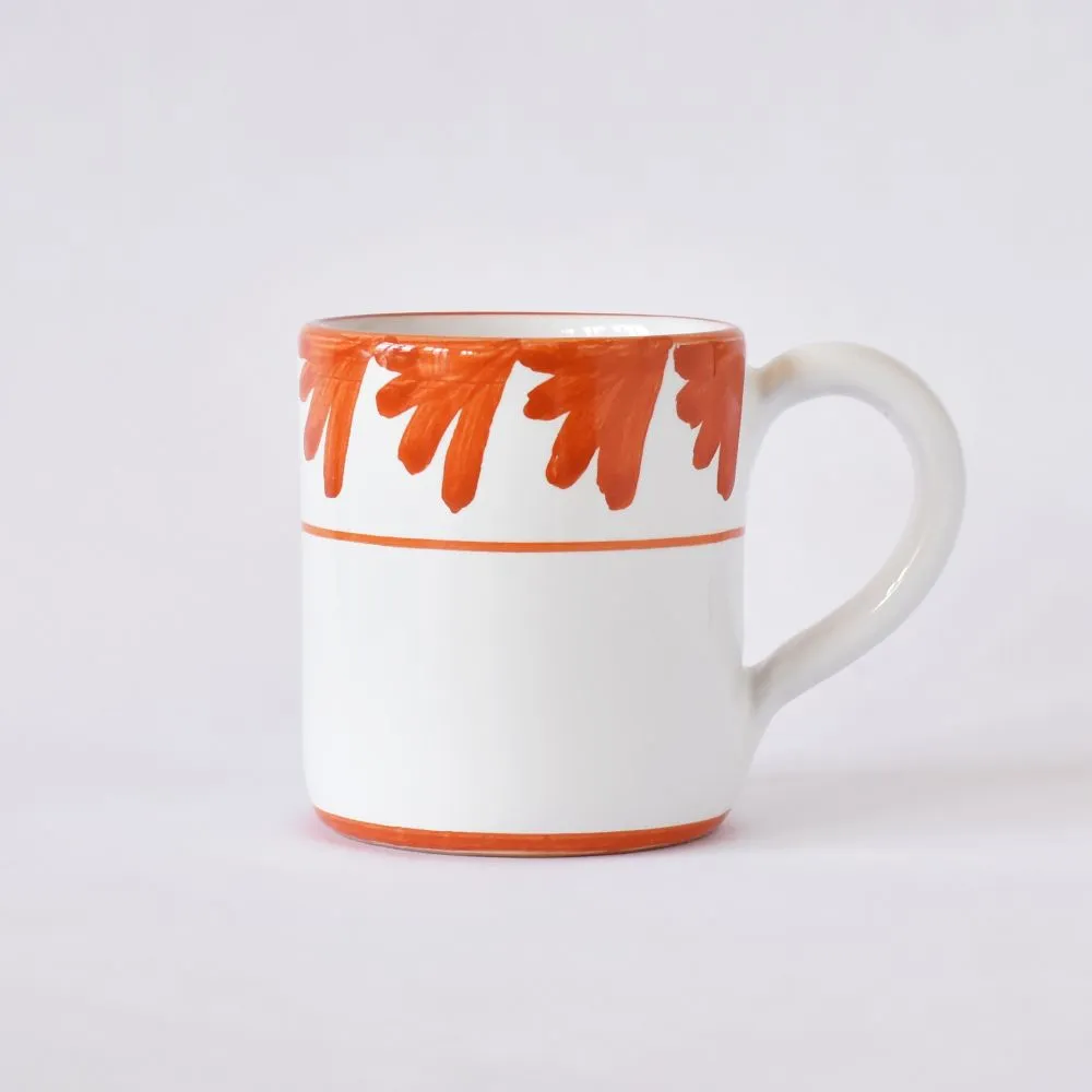 Semplice Piume Orange mug