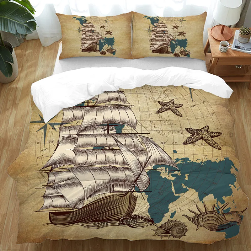 Ship Ahoy Bedding Set