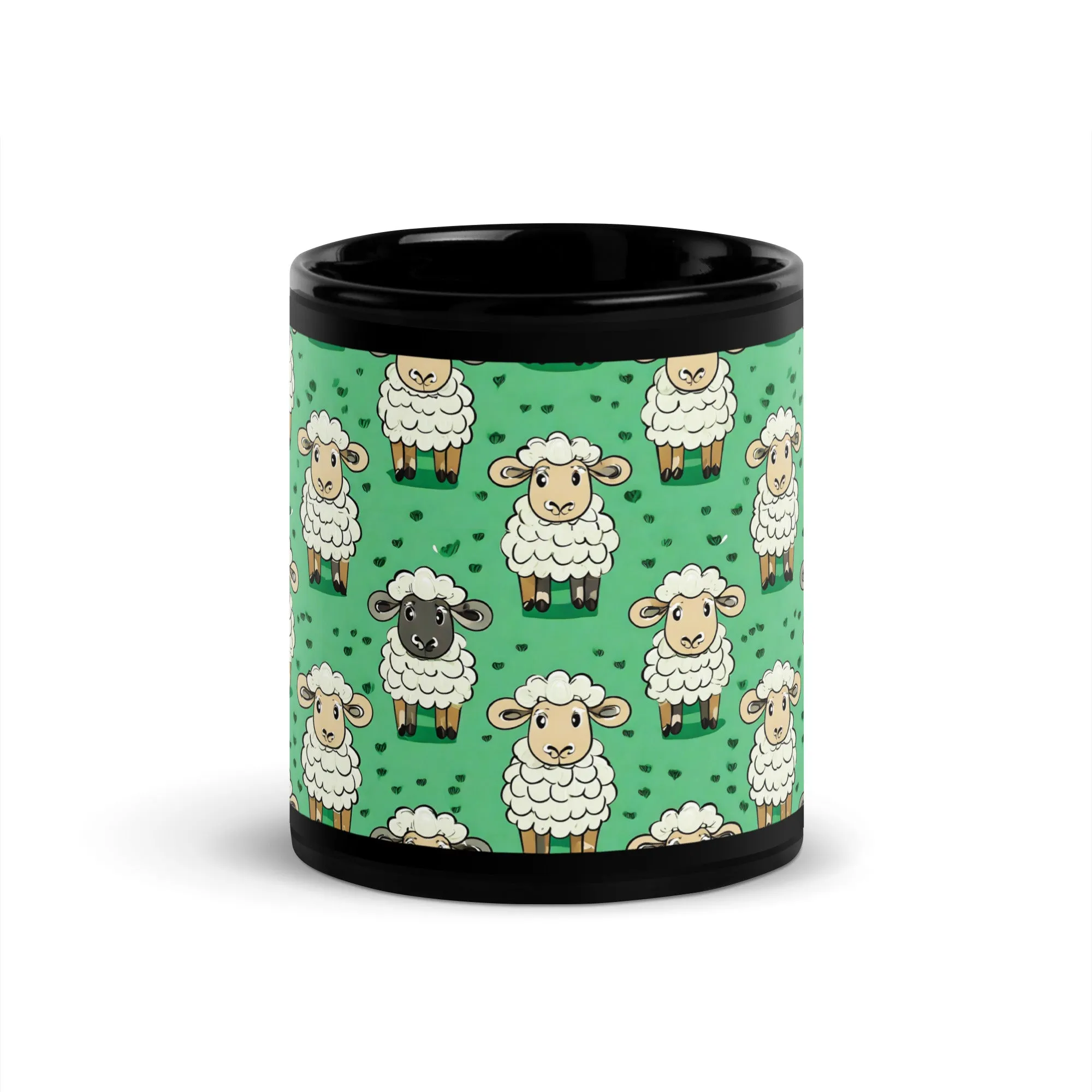 Start your day with a smile using our adorable Sheep Designed Coffee Cup