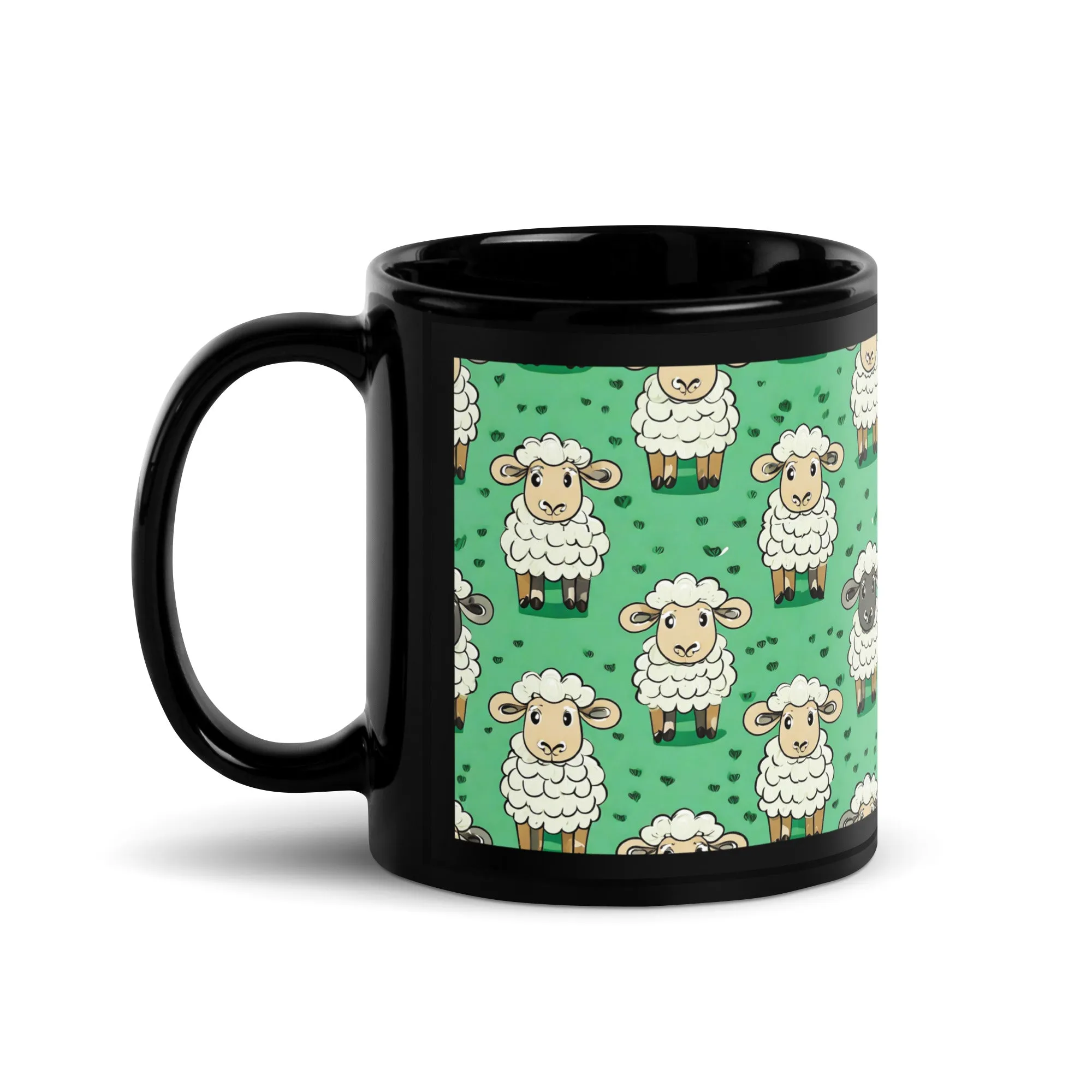 Start your day with a smile using our adorable Sheep Designed Coffee Cup