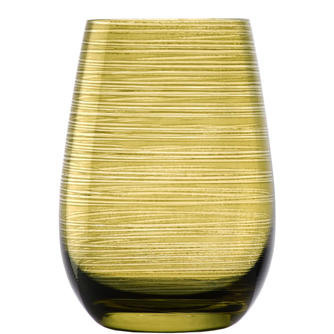 Stolzle Twister Olive Water / Mixer Tumbler Glass 465ml - Set of 6