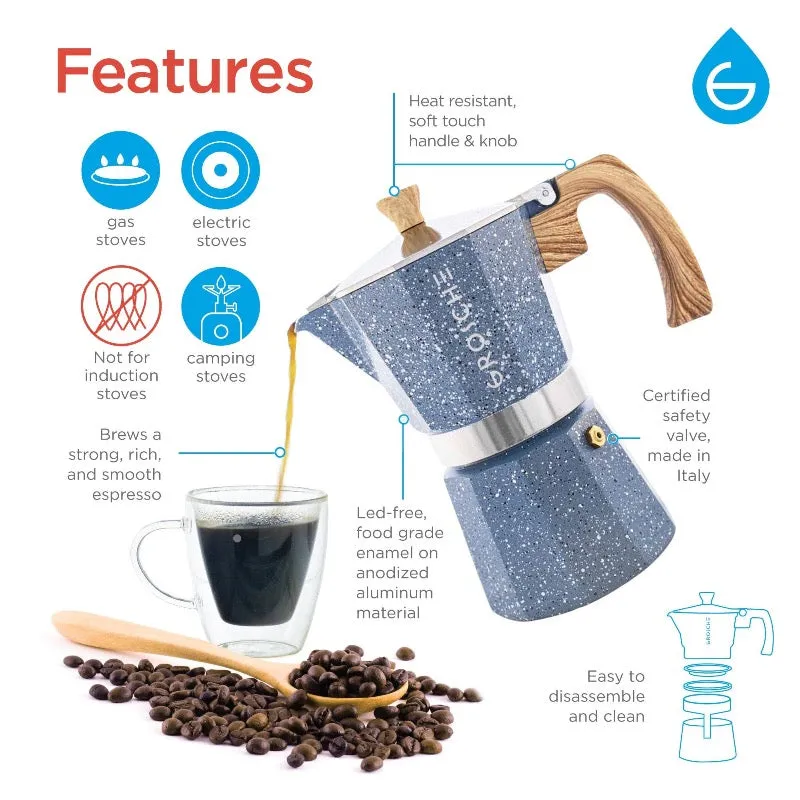 Stone Stovetop Espresso Maker