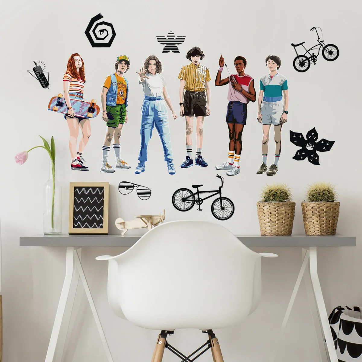 STRANGER THINGS PEEL AND STICK WALL DECALS