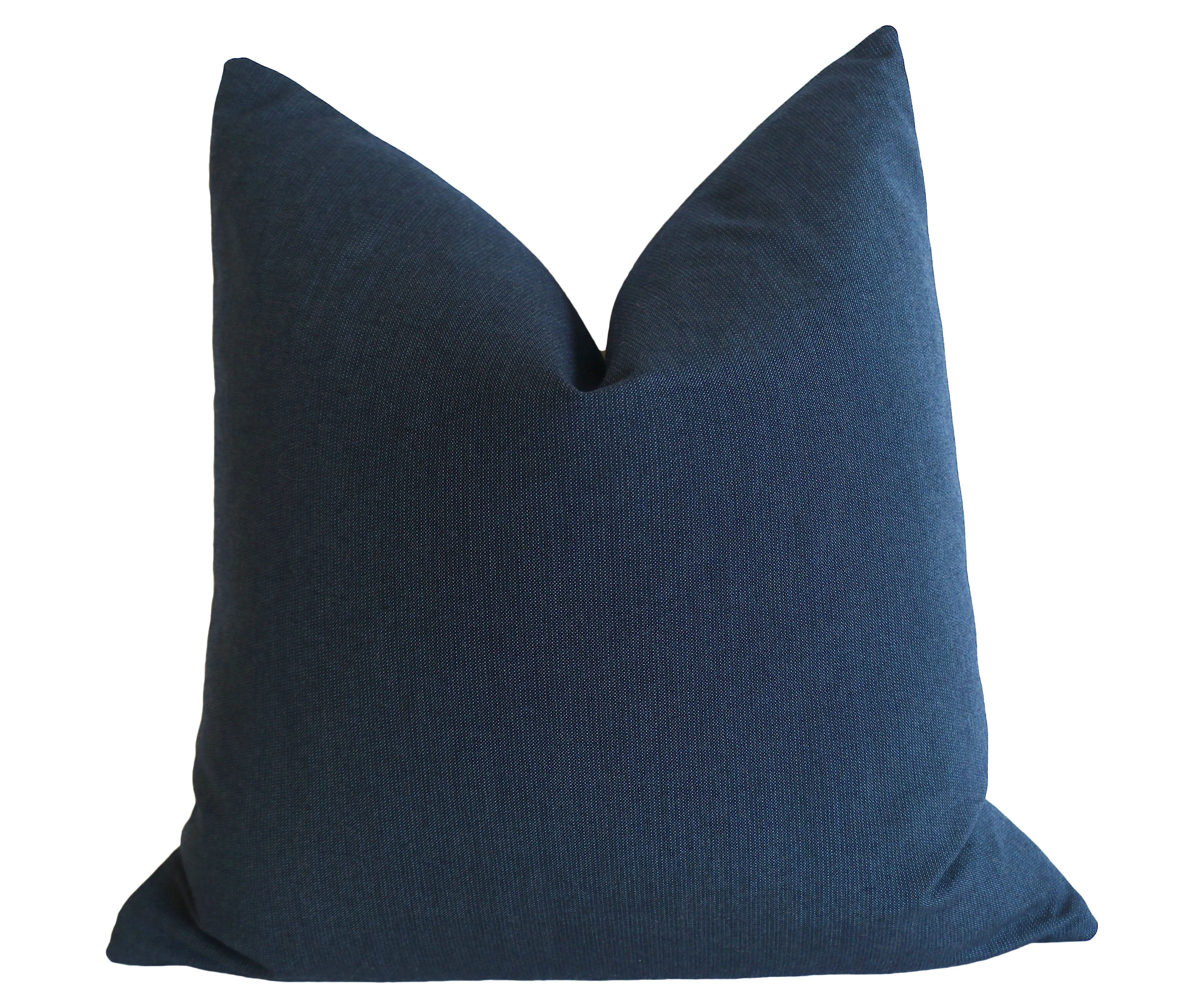 Sunbrella Solids: Outdoor Pillow cover / ANY SIZE Outdoor Cushion / Outdoor Pillow Cover / Outdoor Cushion Cover