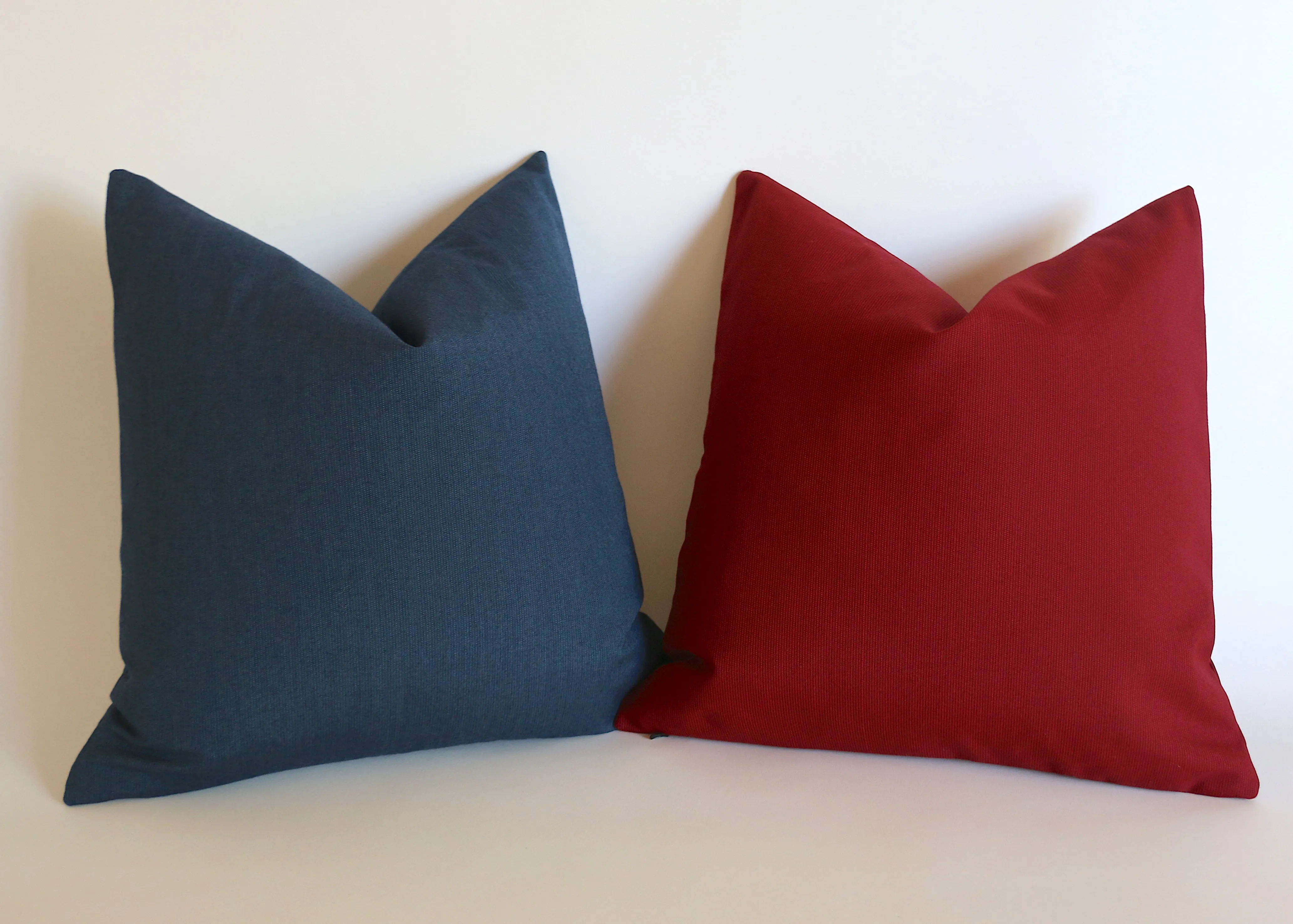 Sunbrella Solids: Outdoor Pillow cover / ANY SIZE Outdoor Cushion / Outdoor Pillow Cover / Outdoor Cushion Cover