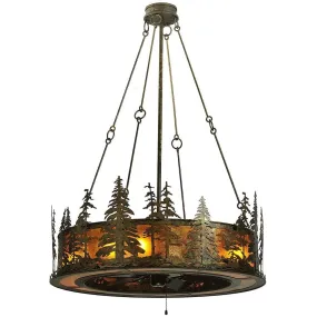 Tall Pines Sunrise Ceiling Fan