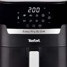 Tefal, Easyfry Precision Digital 2in1 Air Fryer & Grill - 1.2kg Black, Ey505827