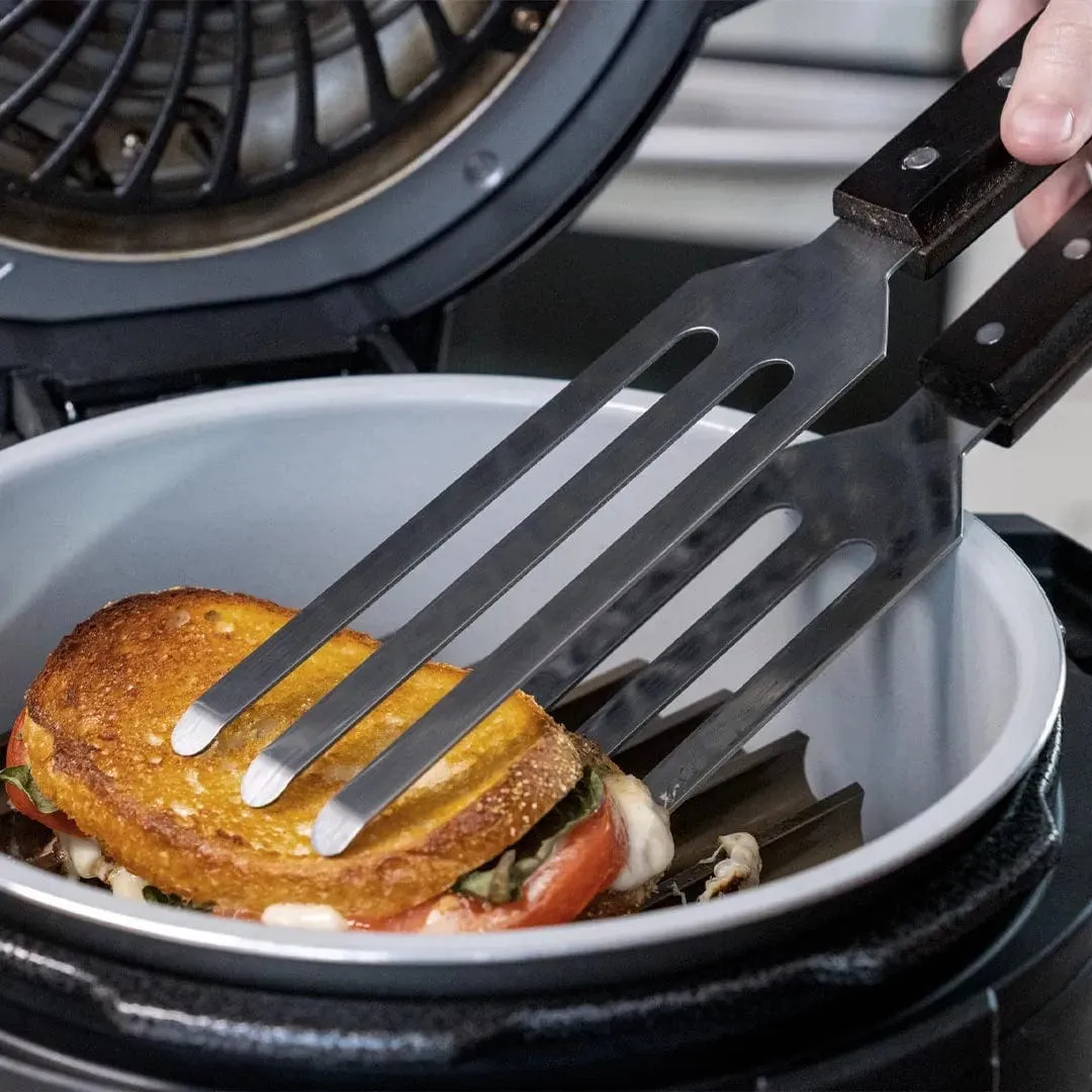 The Grill Anywhere GrillGrate-Round (for Skillets, Air Fryers & Camp Stoves)