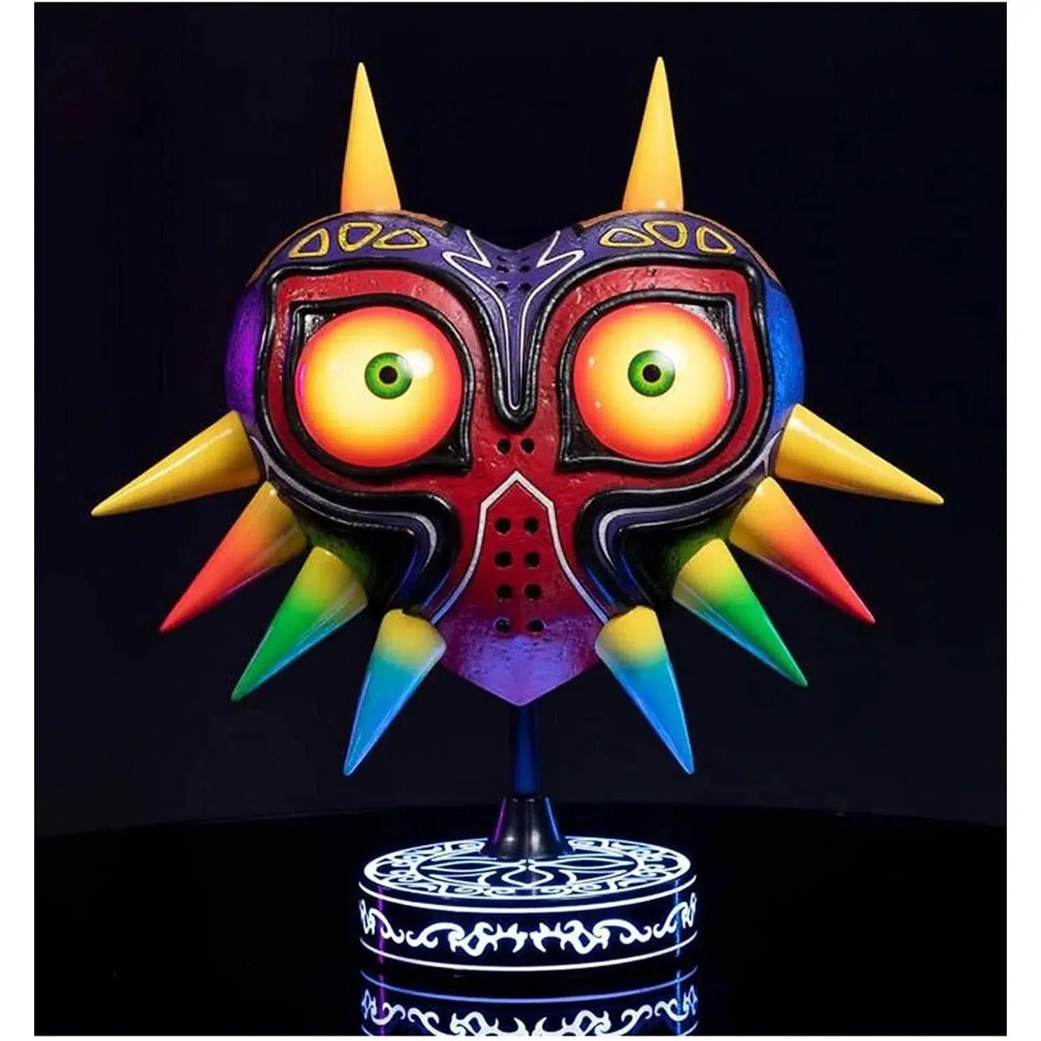 The Legend of Zelda: Majora's Mask - Majora's Mask Statue with LED Light Base (14") - First 4 Figures