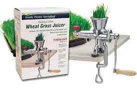 Tornado Stainless Steel Wheatgrass Juicers