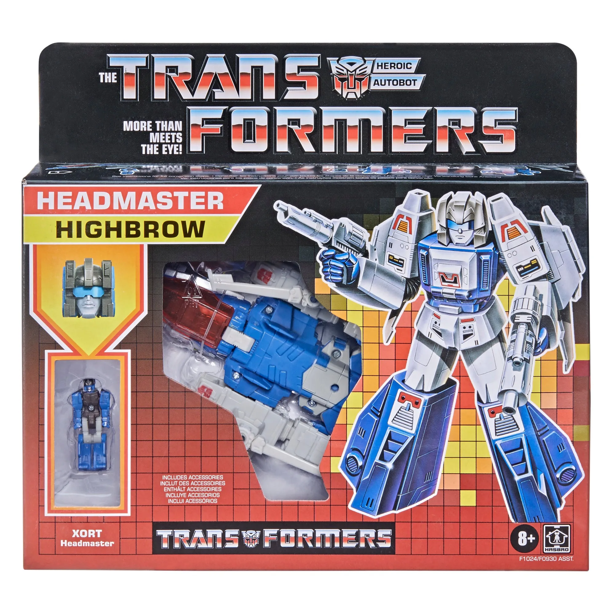 Transformers Generations Retro Headmaster Highbrow