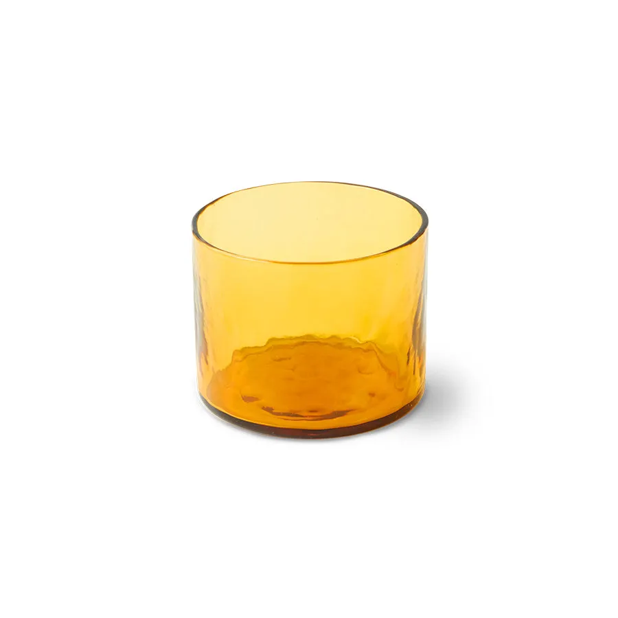 TUBE GLASS | AMBER