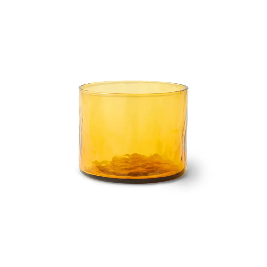 TUBE GLASS | AMBER