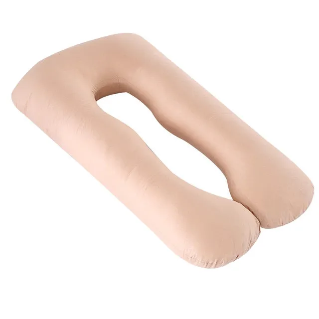 U Shape Cotton Sleeping Pillow For Pregnant Women