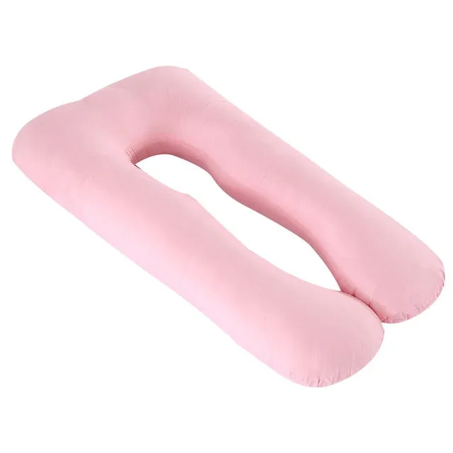 U Shape Cotton Sleeping Pillow For Pregnant Women