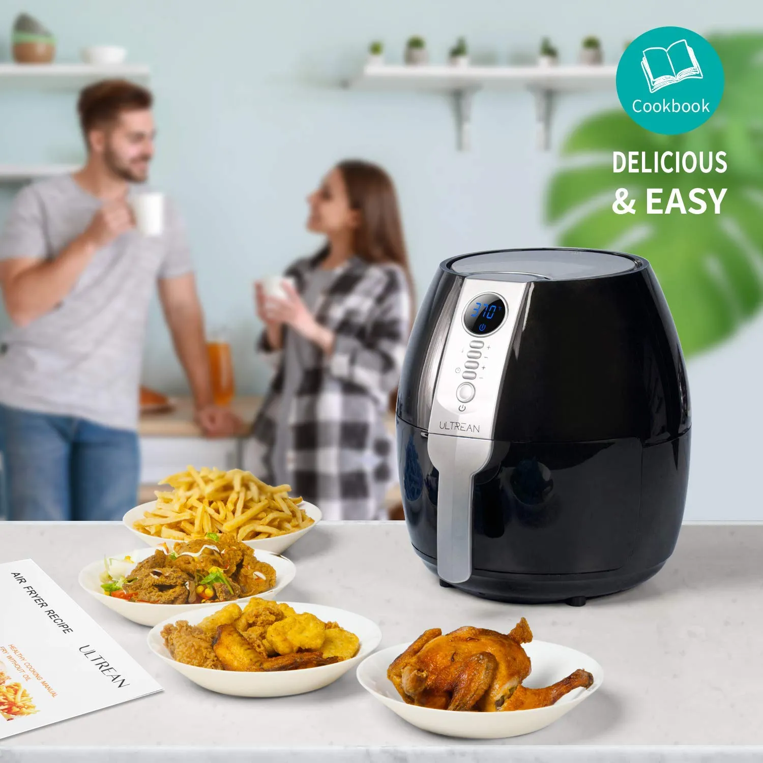 Ultrean 4.2 Quart Air Fryer