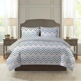 Varessa Dunas 100% Cotton Printed King Comforter Set (5 Pcs)