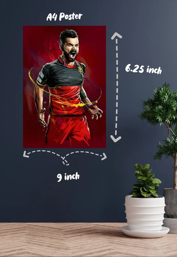 Virat Kohli RCB Poster