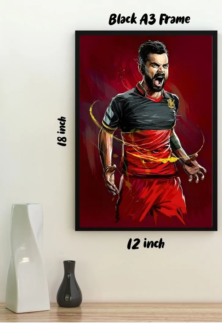 Virat Kohli RCB Poster