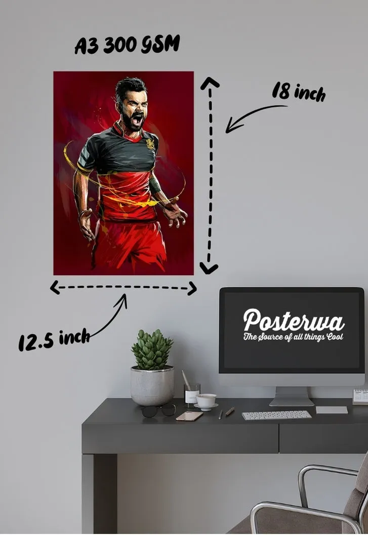 Virat Kohli RCB Poster