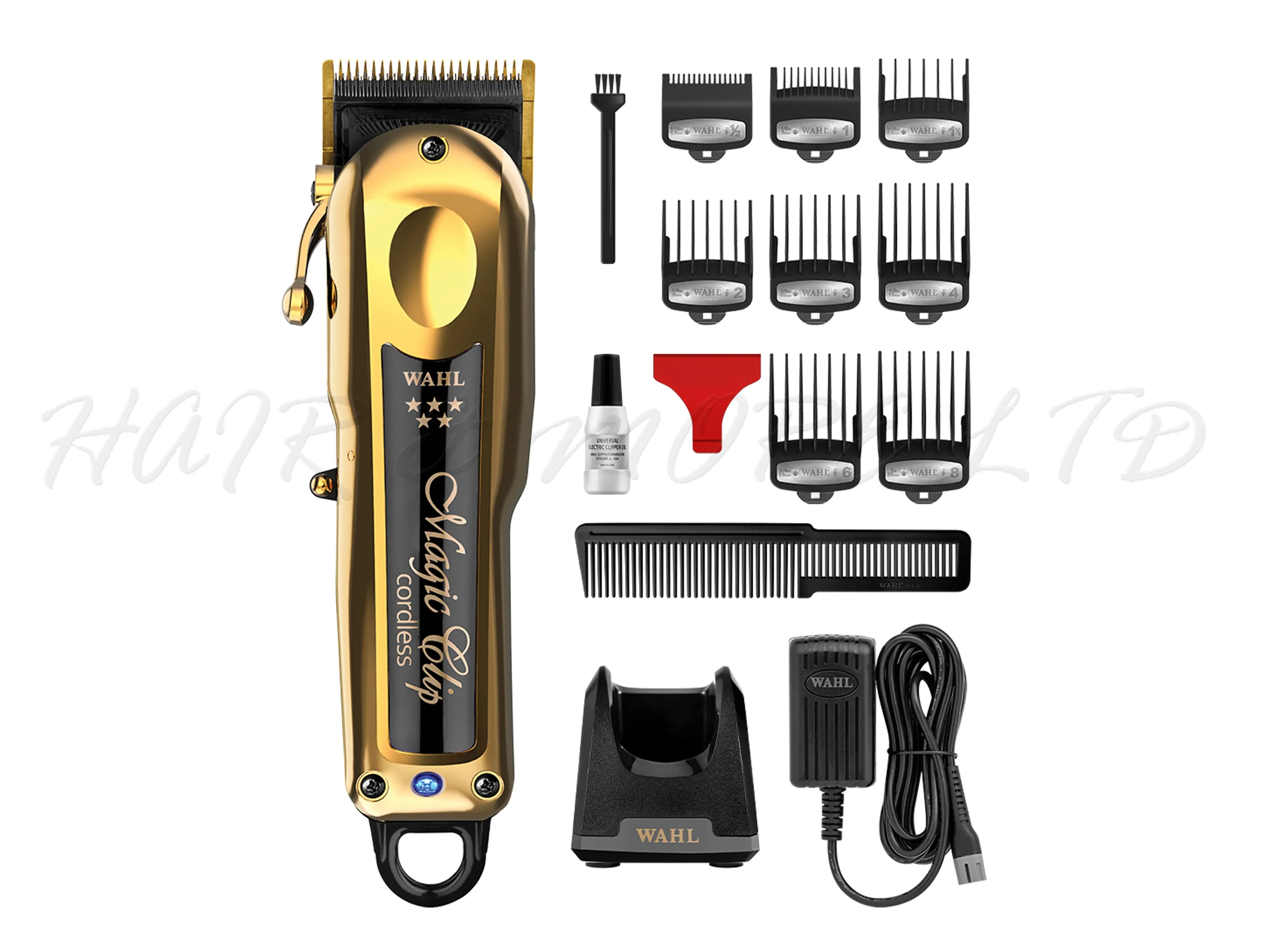 WAHL Professional - Gold Magic, Gold Detailer, Vanish Shaver   FREE Power Station PROMO