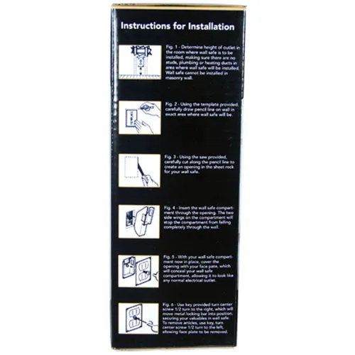 Wall Socket Diversion Safe