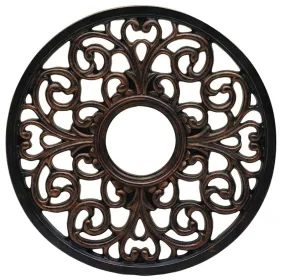 Westinghouse 7776400 Ceiling Medallion, 16 in Dia, Polyurethane, Antique Bronze, For: Ceiling Fans :EA: QUANTITY: 1