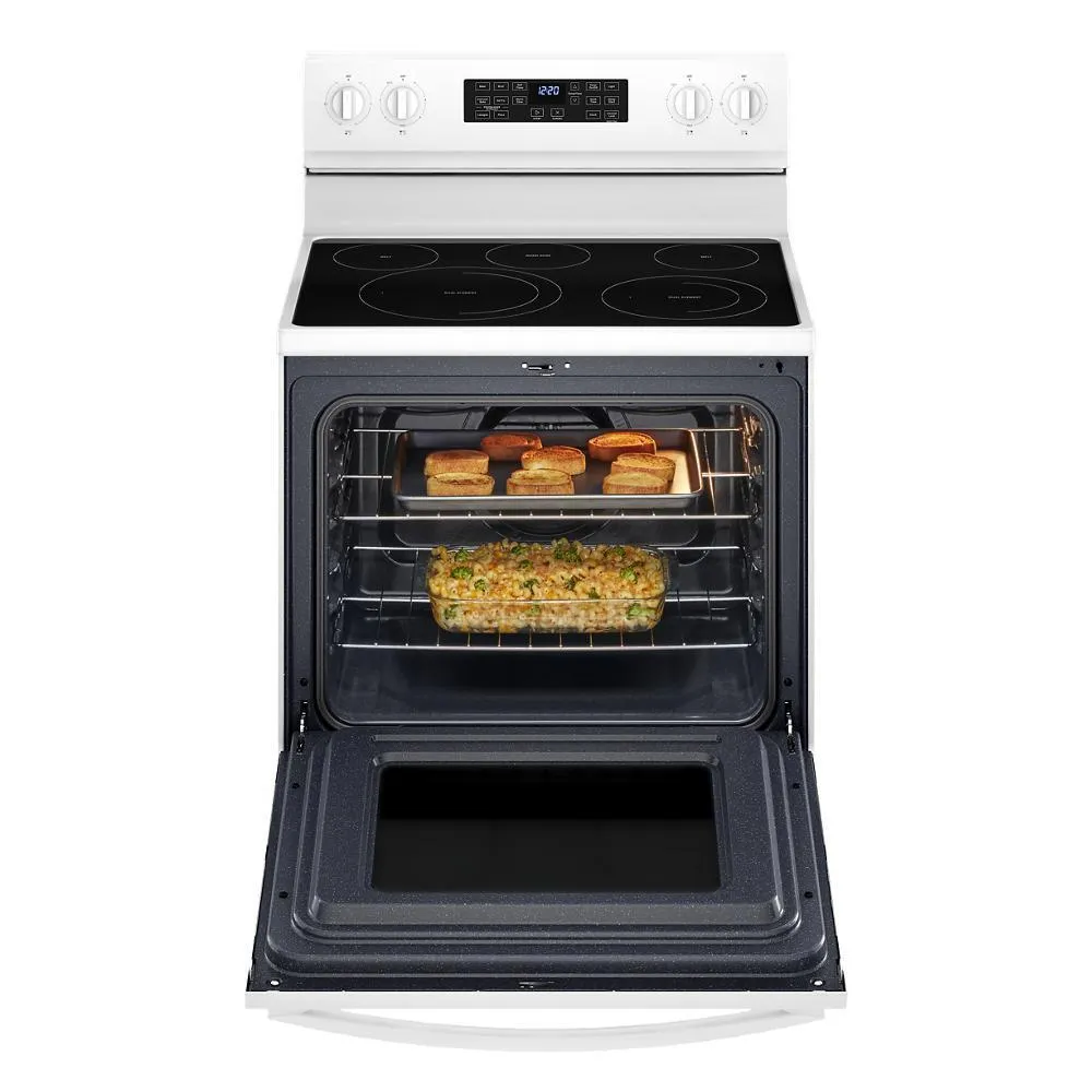 Whirlpool WFE550S0LW 5.3 Cu. Ft. Whirlpool® Electric 5-in-1 Air Fry Oven