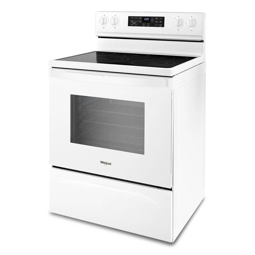 Whirlpool WFE550S0LW 5.3 Cu. Ft. Whirlpool® Electric 5-in-1 Air Fry Oven