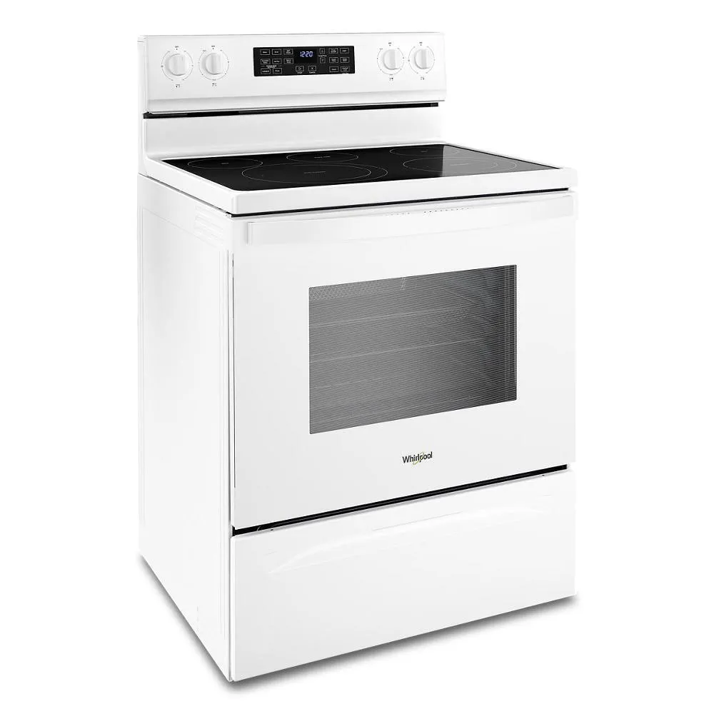 Whirlpool WFE550S0LW 5.3 Cu. Ft. Whirlpool® Electric 5-in-1 Air Fry Oven