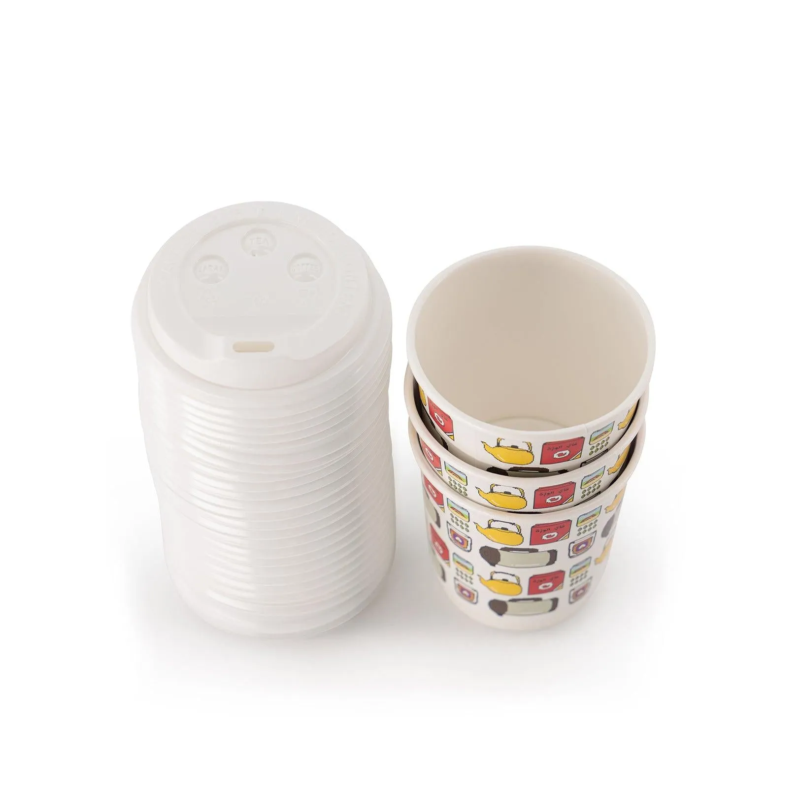 White Lids -7 Oz-