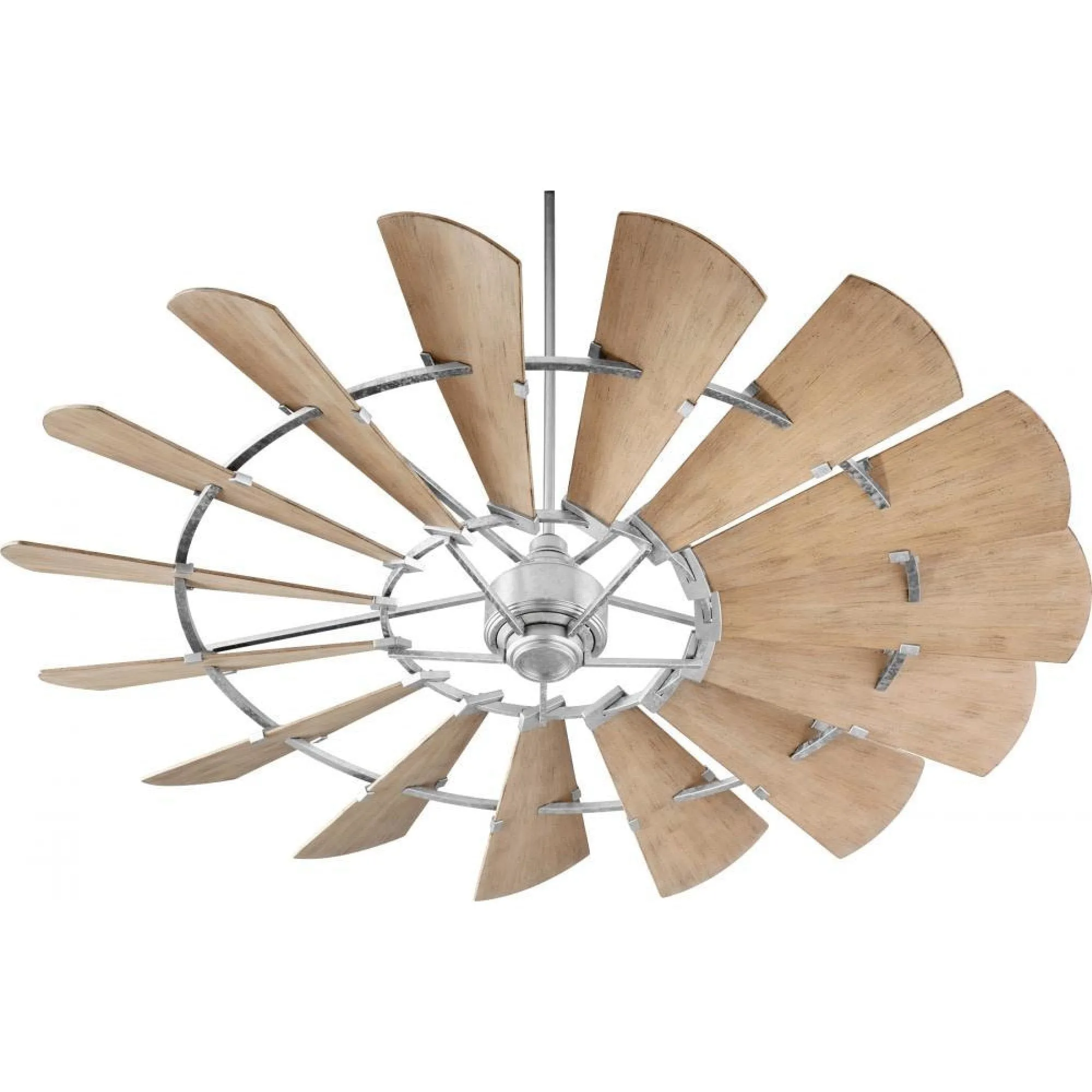 Windmill Ceiling Fan - Galvanized - Outdoor