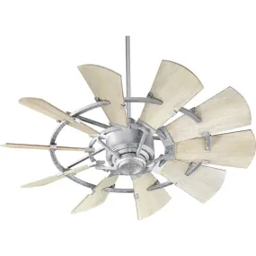 Windmill Ceiling Fan - Galvanized - Outdoor