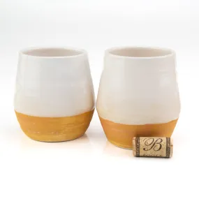 Wine Cup Set 12 oz - White Sand