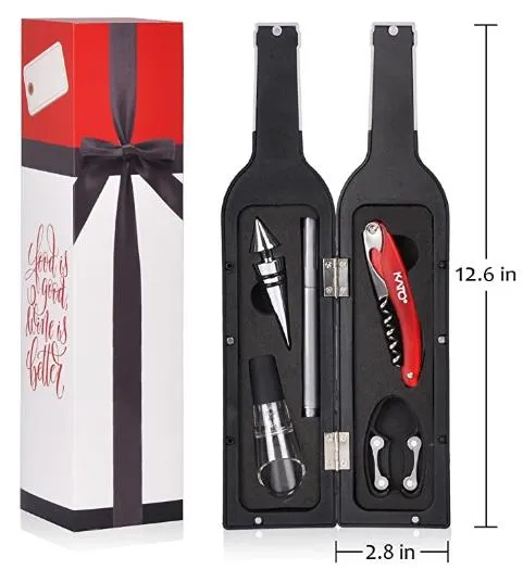 Wine Opener Gift Set - Wine Bottle Accessory Kit