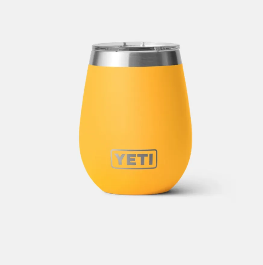 Yeti Rambler 10oz Wine Tumbler / Alpine Yellow