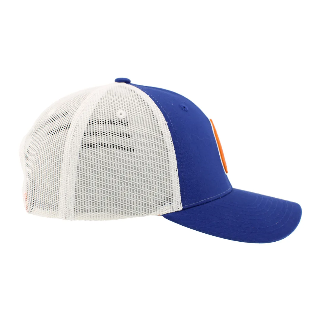 Zephyr Men's NHL Oil Drop Mesh Snapback Royal/White