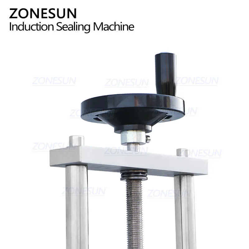 ZONESUN ZS-FK6000 Automatic Water-cooled Plastic Squeeze Bottle Cap Sealer Aluminium Foil Continues Induction Sealing Machine