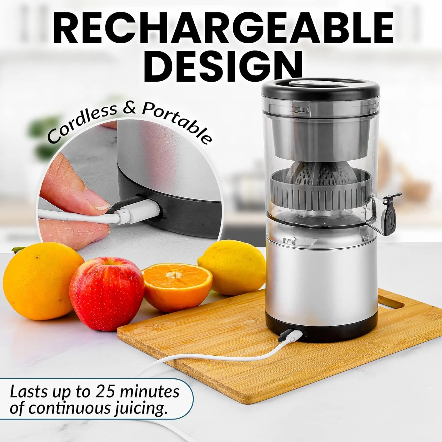 Zulay Kitchen Vortex Citrus Juicer