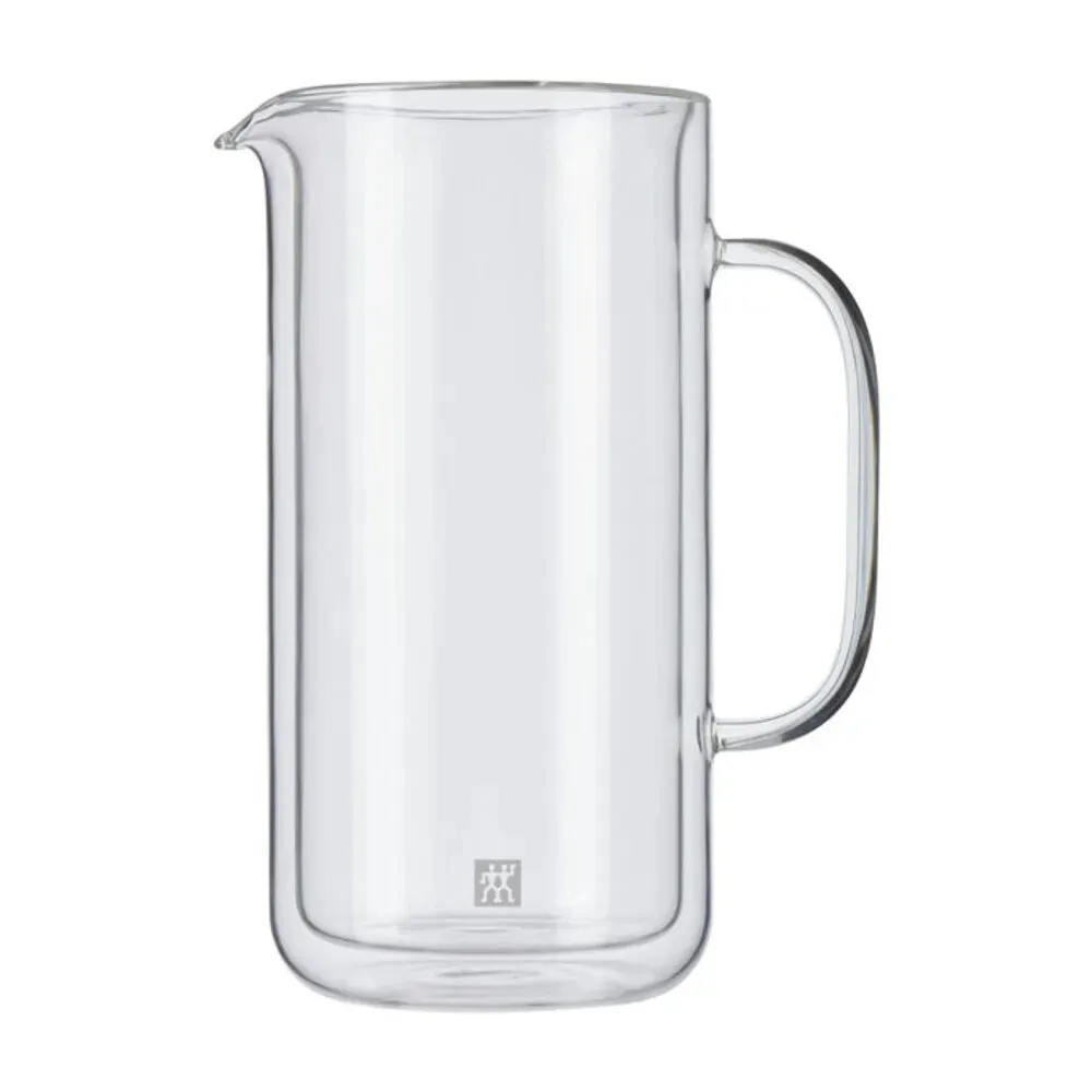 Zwilling 1014204 Sorrento Plus 27 Oz Double Wall Carafe, Glass, 798 ml